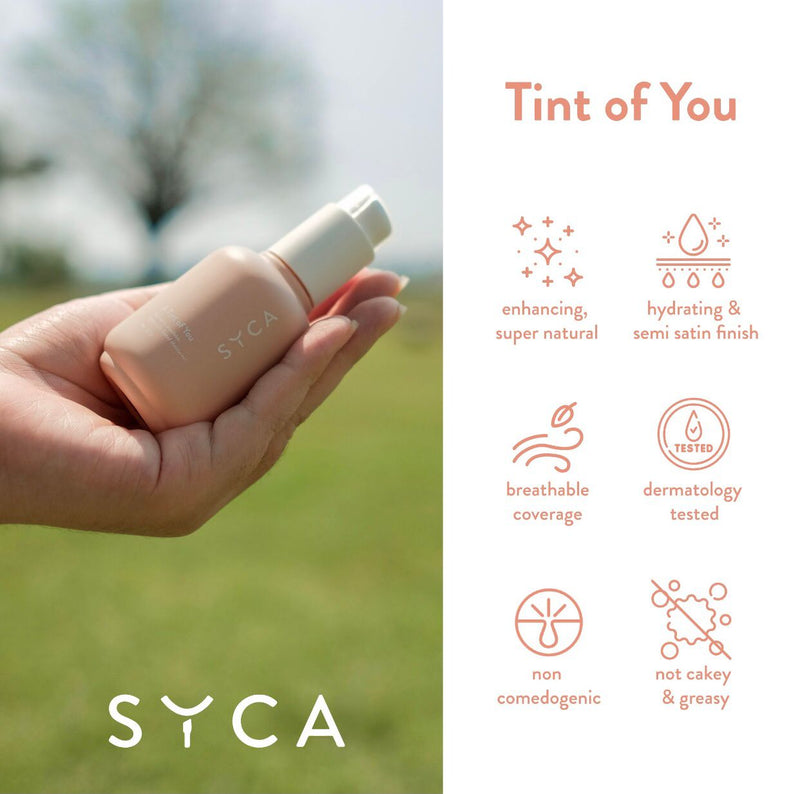 A tint of You - SYCA Natural Weightless Tinted Moisturizer M1